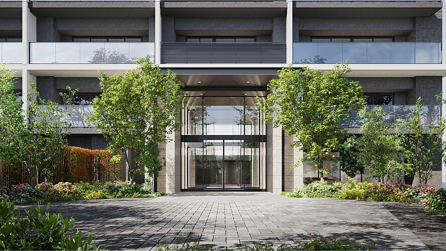 豊橋駅前MID GATE プロジェクト エントランス完成予想CG