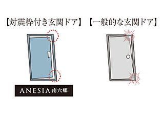 アネシア南六郷 対震枠付き玄関ドア