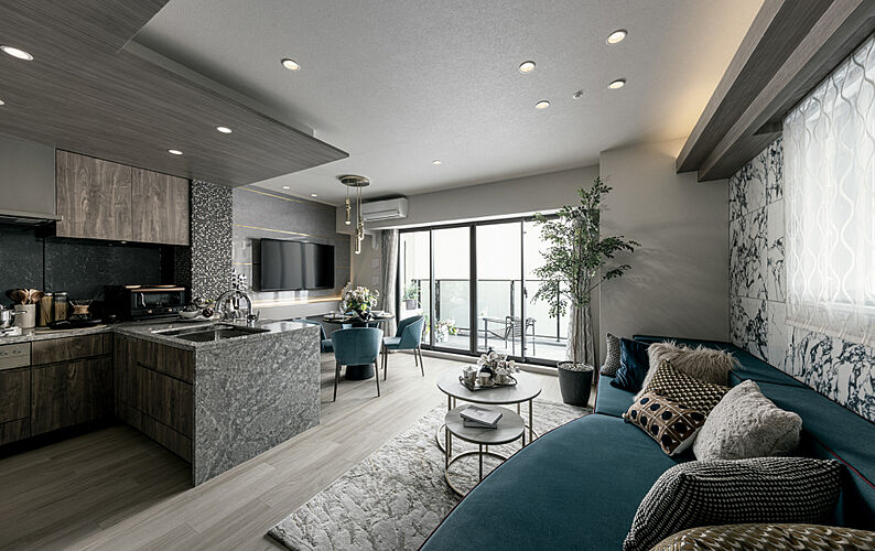 アネシア御器所 リビング・ダイニング