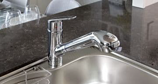 プレサンス ロジェ 堅田レジデンス 浄水器一体型シングルレバー水栓