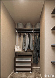 プレサンス ロジェ 福島野田グランアリーナ ウォークインクロゼット