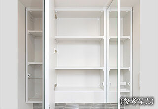 プレサンス レイズ 千種今池II 三面鏡裏収納