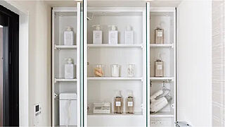 プレサンス グラン 山坂 三面鏡裏収納