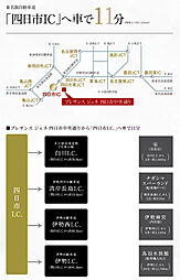 プレサンス ジェネ 四日市中央通り アクセス図