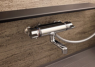 プレサンス ロジェ 宮前平ルミエル サーモスタット付混合水栓&浴室カウンター