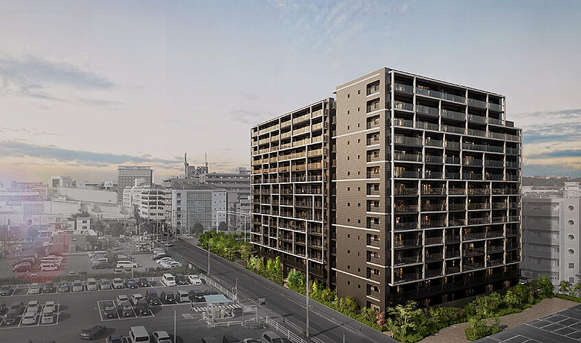 レ・ジェイド海老名 外観完成予想CG