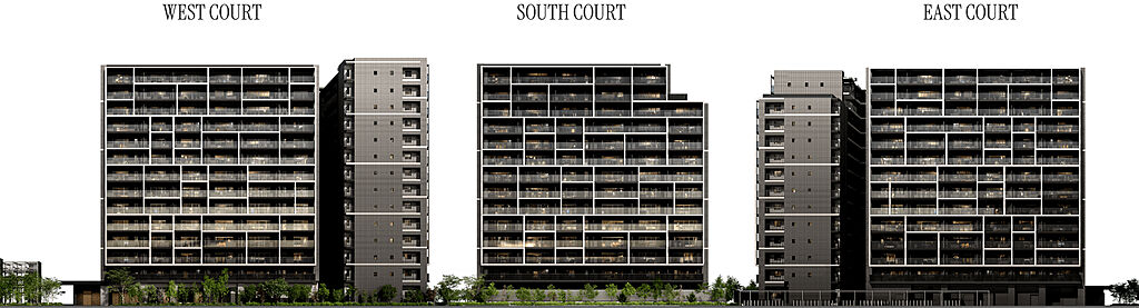 レ・ジェイド海老名 外観完成予想CG