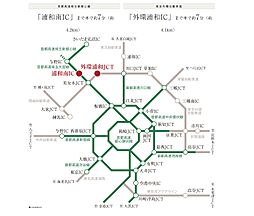 ドルフィーノ浦和高砂 アクセス図