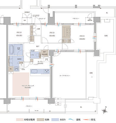 レジデンシャル枚方 間取り Hr