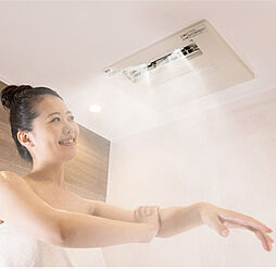 [ミストサウナ] 霧状の温水ミストで発汗を促し、入浴後の体温維持にも効果があります。