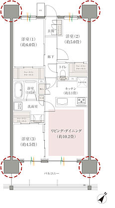 CHIBA STORIESプロジェクト 間取り C