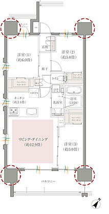 CHIBA STORIESプロジェクト 間取り A