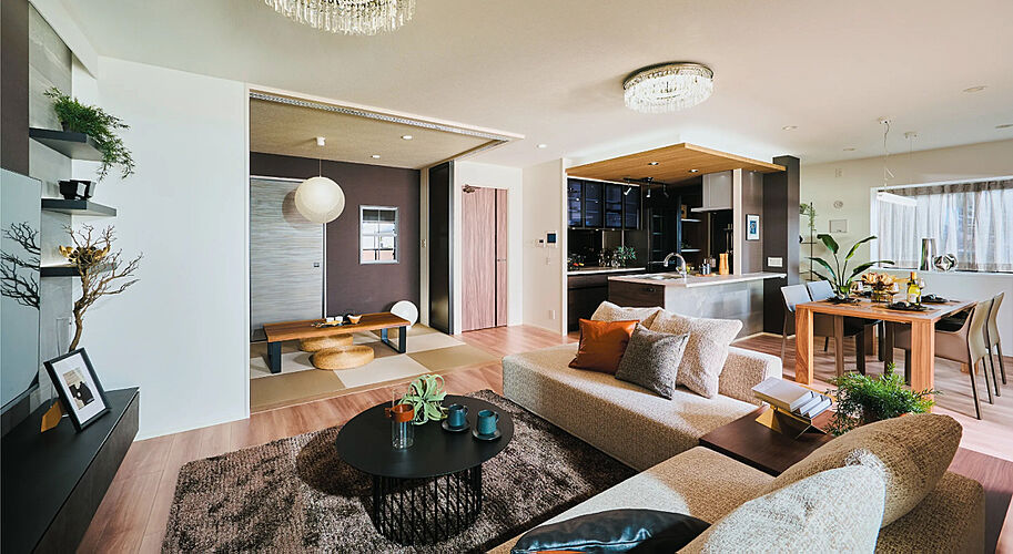 アメイズ人吉ビューテラス リビング・ダイニング・キッチン