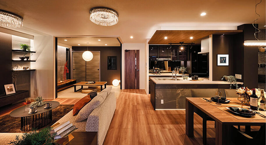 アメイズ人吉ビューテラス リビング・ダイニング・キッチン