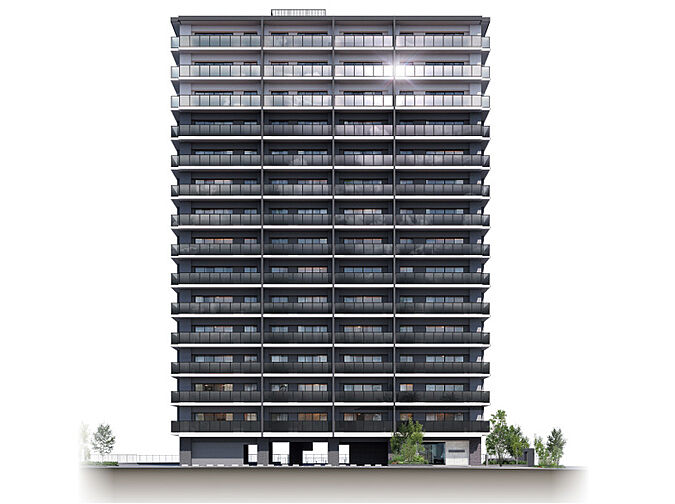 アメイズ亀山ビューテラス 外観