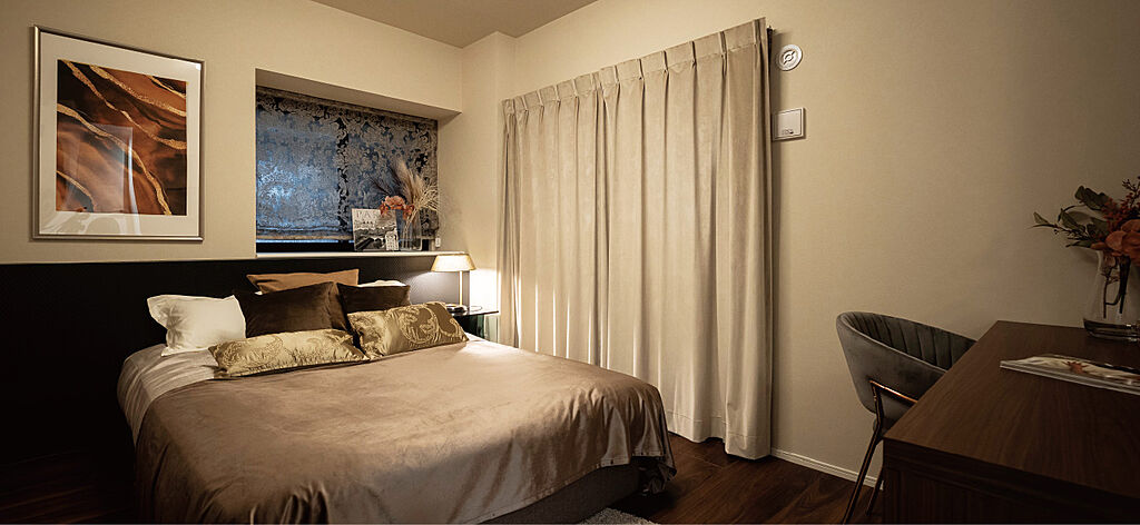 アメイズ亀山ビューテラス マスターベッドルーム