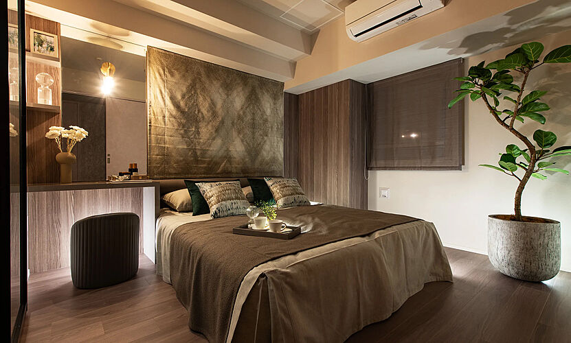 ラシュレ枚方 主寝室