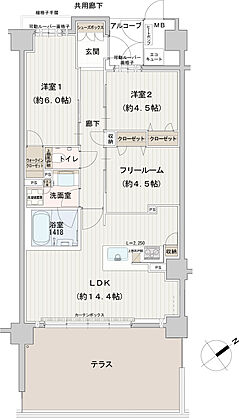 ハイク守山駅東 間取り Dg