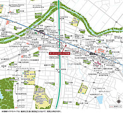 オープンレジデンシア平針 現地案内図