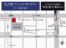 イノバス名古屋本陣 モデルルーム案内図