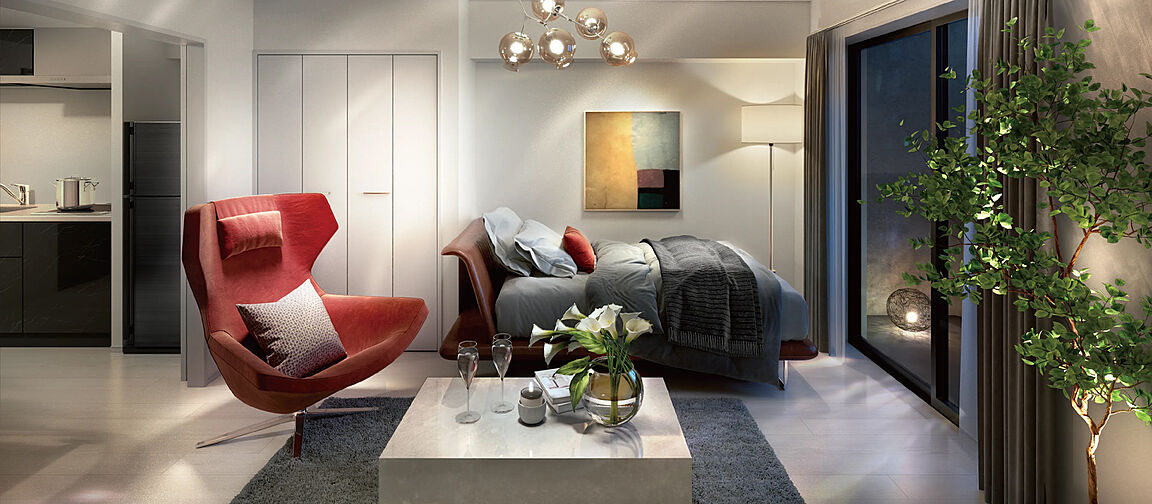 スカイコートソレア新丸子 専有部