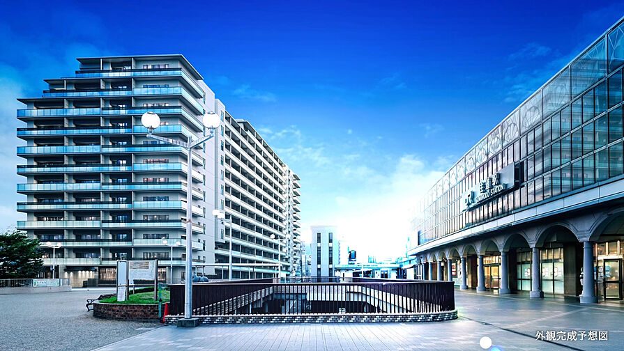 ファインレジデンス住道駅前／すごい駅前プロジェクト 外観