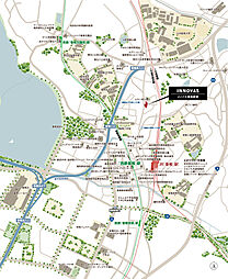 イノバス香椎駅前 現地案内図