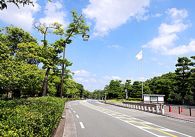 現地周辺の街並み(孫太夫山古墳付近) 約1,900m