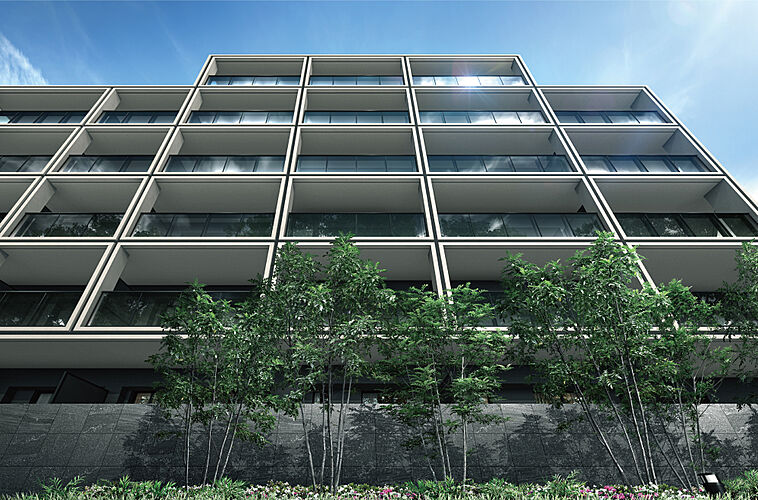 パレステージ横浜田奈 外観完成予想図<br />
