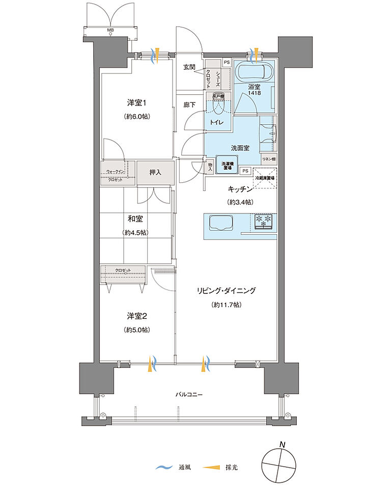 ホームズ ブランシエラ熊本中央 新築マンションの物件情報 価格 間取り