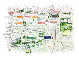 ブランシエラ宮崎 現地案内図