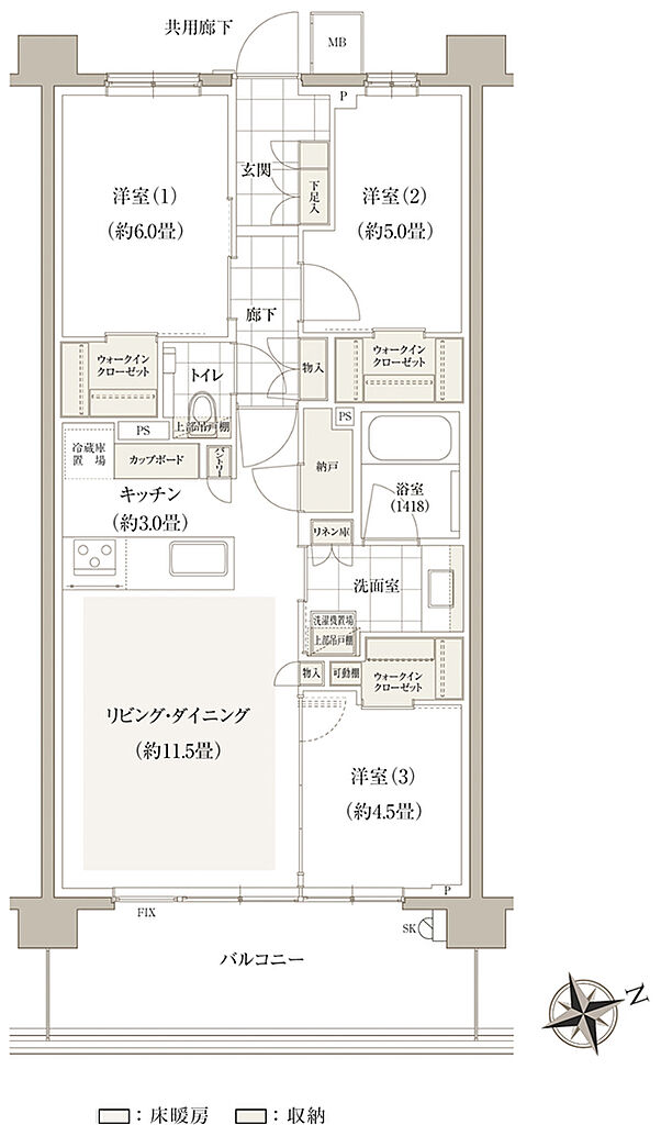 バウス久我山 間取り G