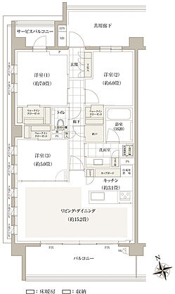 バウス久我山 間取り A