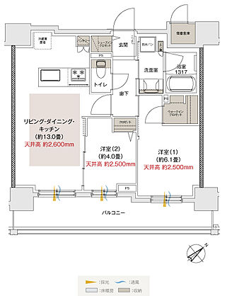 ブランシエラ豊平三条 間取り C