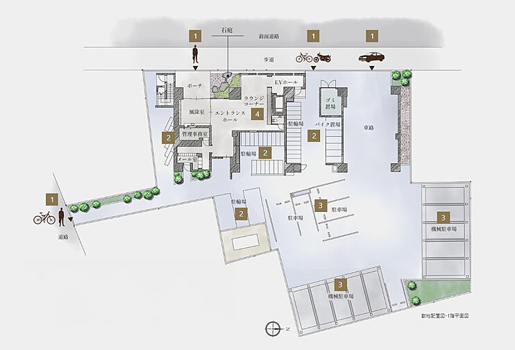 ポレスター吹上 共用部