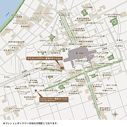 アイコニックタワー新潟ステーション 現地案内図