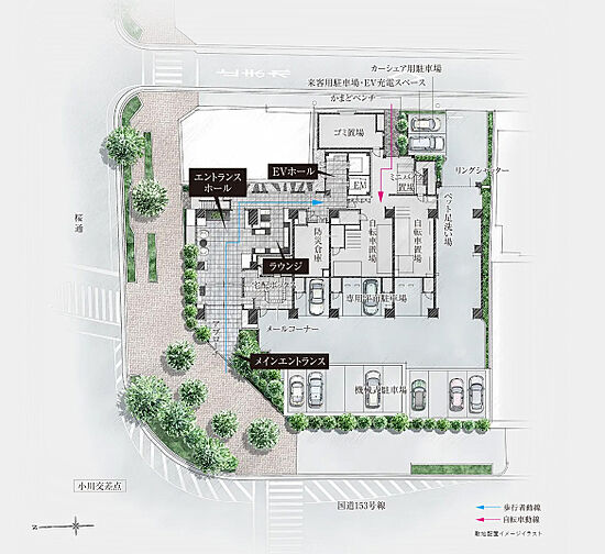 葵クロスタワー 共用部