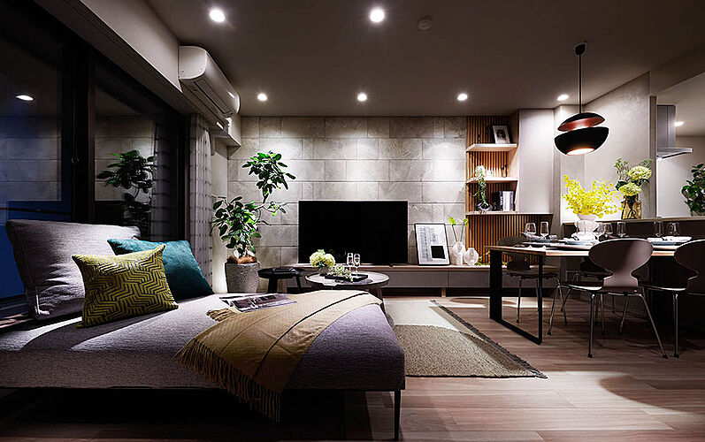 プライムパークス横浜並木 ザ・レジデンス リビング・ダイニング