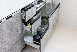 グランドパレス上小田井 スライド収納