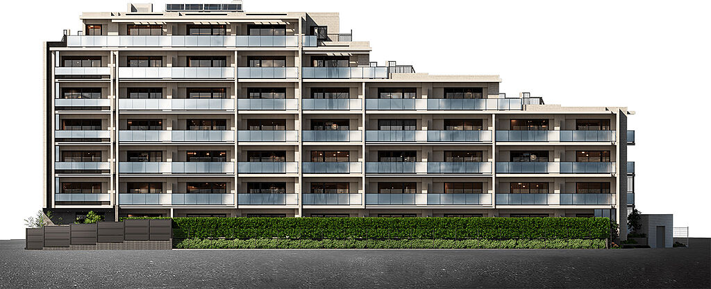 グランドパレス上小田井 外観完成予想CG