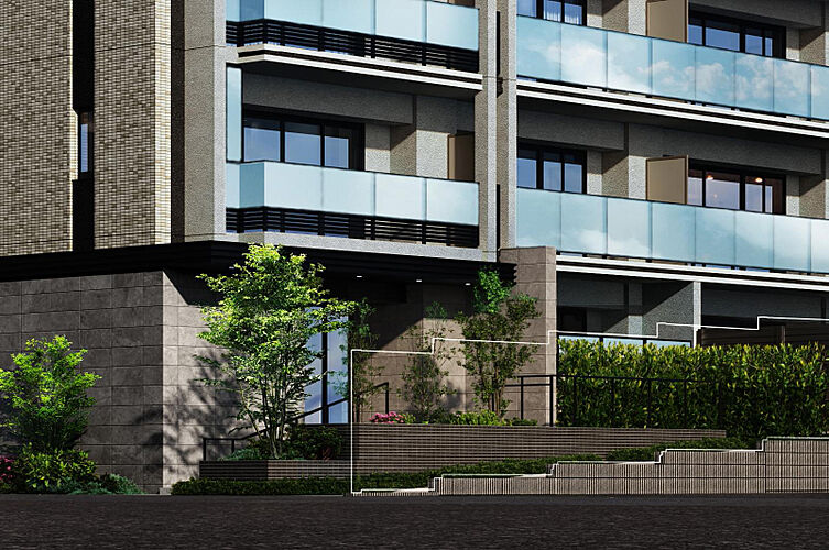 グランドパレス上小田井 外観完成予想CG