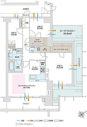 グランドパレス上小田井 間取り Pr