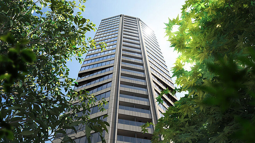 シエリアタワー南麻布 外観