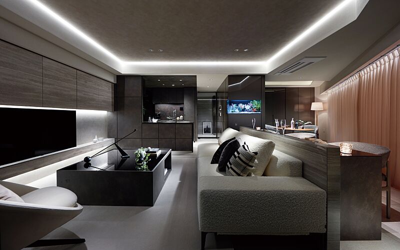 グレーシア横浜 リビング・ダイニング