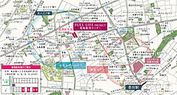 フルライフプロジェクト（フェルモ豊田） モデルルーム案内図