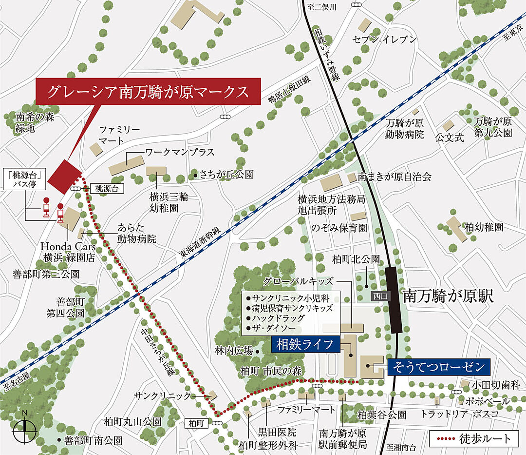 モデルハウス地図