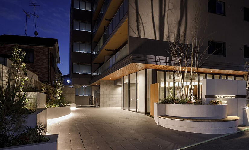 グレーシア海老名さがみ野テラス エントランス