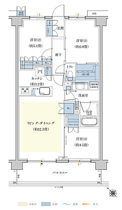 グレーシア海老名さがみ野テラス 間取り C
