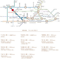 グレーシア海老名かしわ台 アクセス図