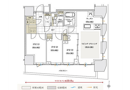 アトラス明大前 間取り E